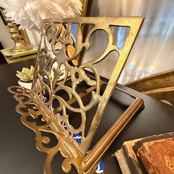 Beautiful 19th Century Brass Shtender. - Picture 3 of 10